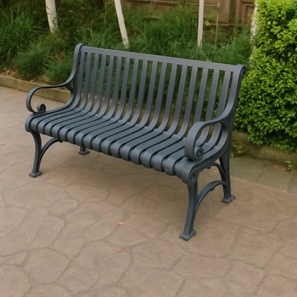 Garden Bench Refurbishment & Paint Spraying Milton Keynes
